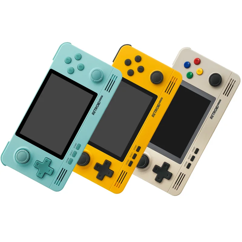 

NEW Retroid Pocket 2 Hd Handheld Game Console Android Os-dual System 3.5 Ips Screen 3d Wifi Handheld Gaming Player, 3colors