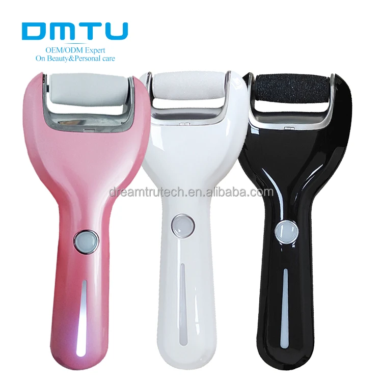 

Electric Dead Skin Remover Foot File Callus Remover Foot Skin Care, Pink,black,white(customized as you request)