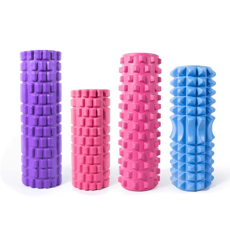 

High Quality EVA Environmentally Friendly Hollow Yoga Pillar Langya Bar Yoga Foam Roller Set Hollow Massage Yoga Column