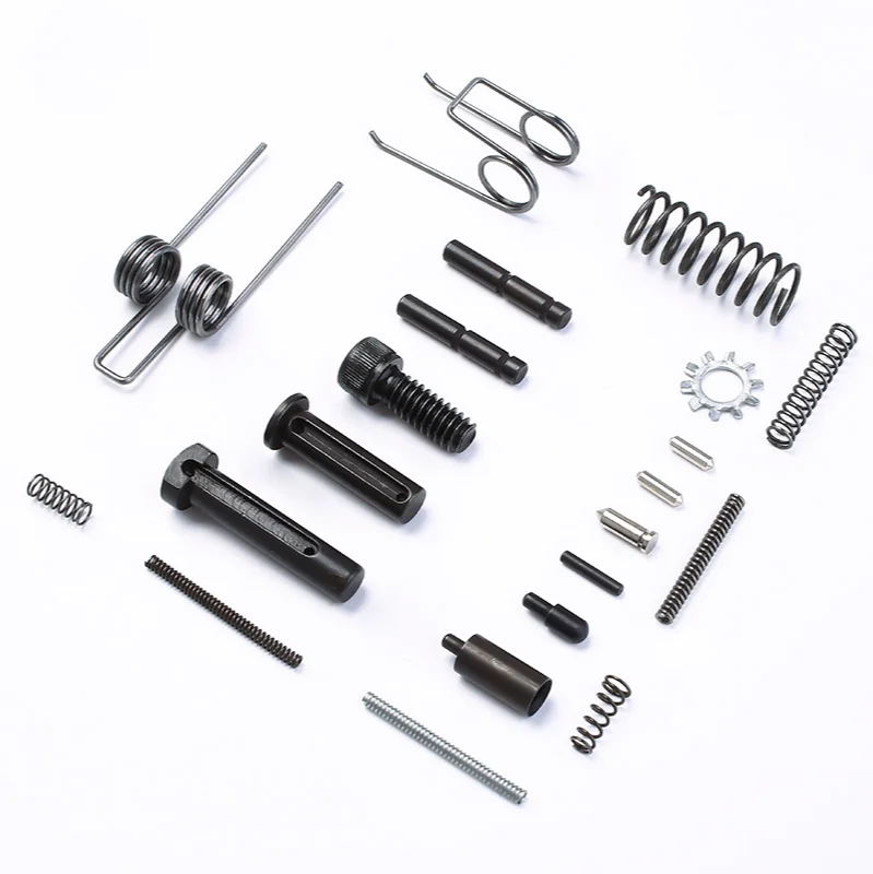 

Tactical 21Pcs Kit All Lower Pins Springs And Detents .233/5.56 AR15 Lower Parts Kit For Hunting Rifle Accessories, Black