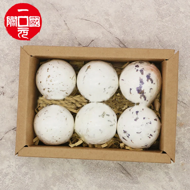 

Natural Organic Wormwood football shape Bath Bomb amazon wholeseller