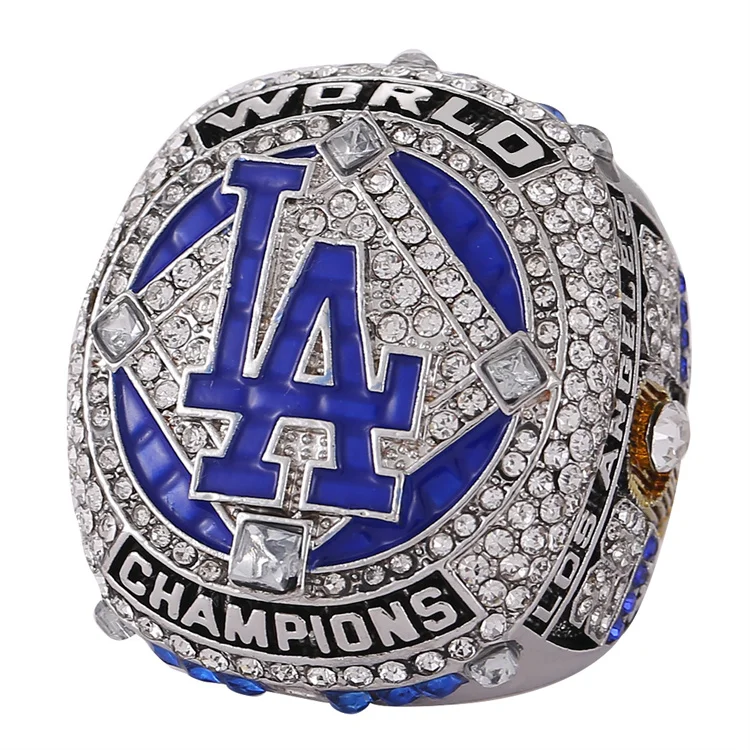 

Wholesale Custom Sports Teams 2020 Mlb Los Angeles Dodgers Baseball Rhinestone Championship Rings, Gold