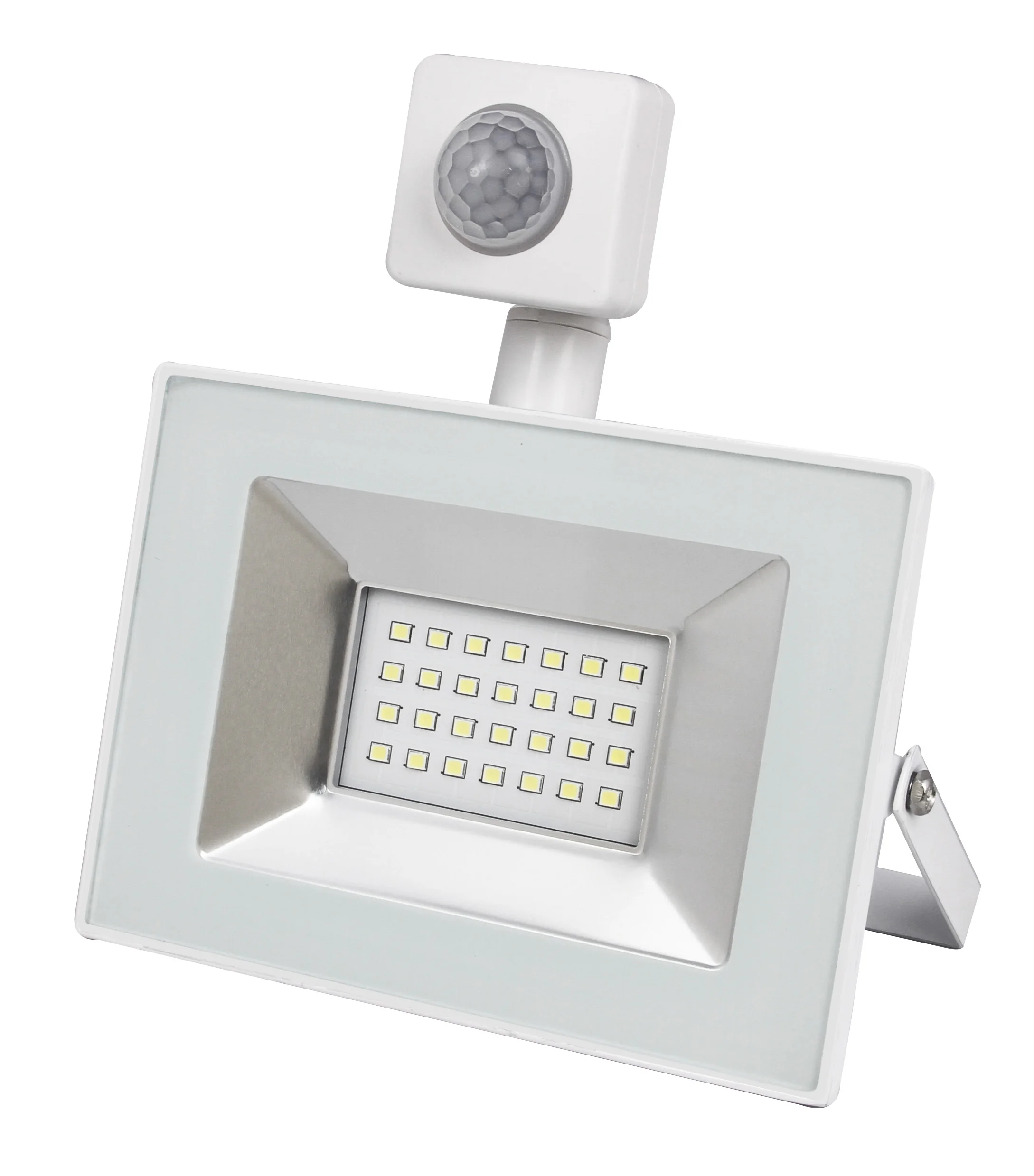 New Design CE RoHS home outdoor small pir sensor IP65 20w led flood light