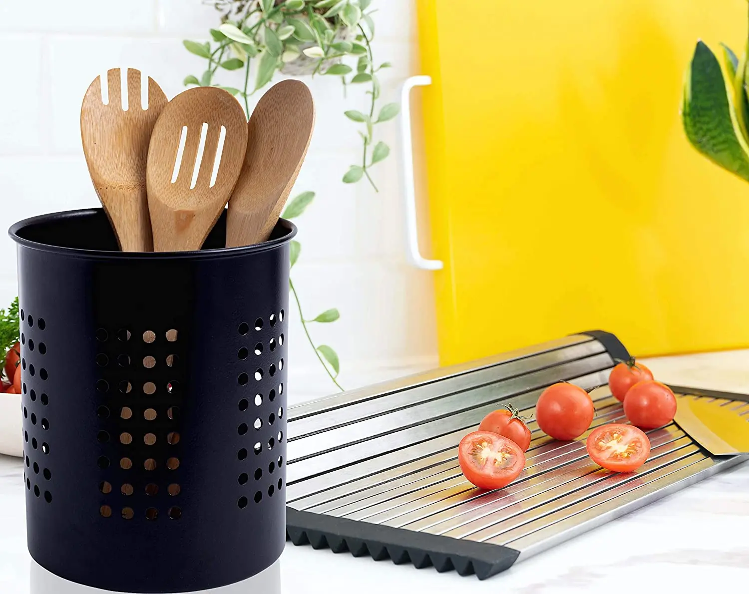 The Best And Cheapest Stainless Steel Kitchen Utensil Holder Crock