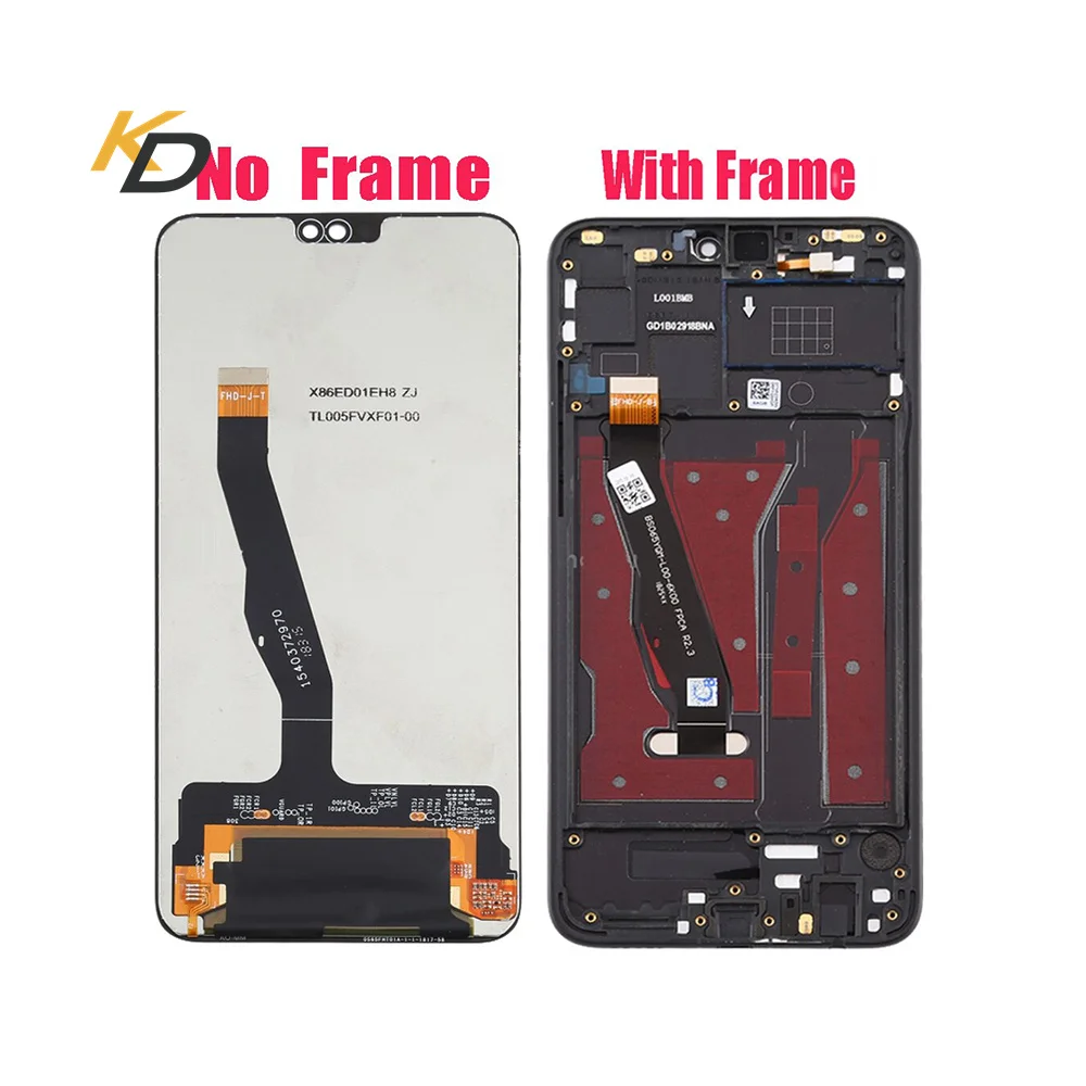 

Original For Huawei Honor 9X Lite Lcd Display + Touch Screen Digitizer Assembly With Frame