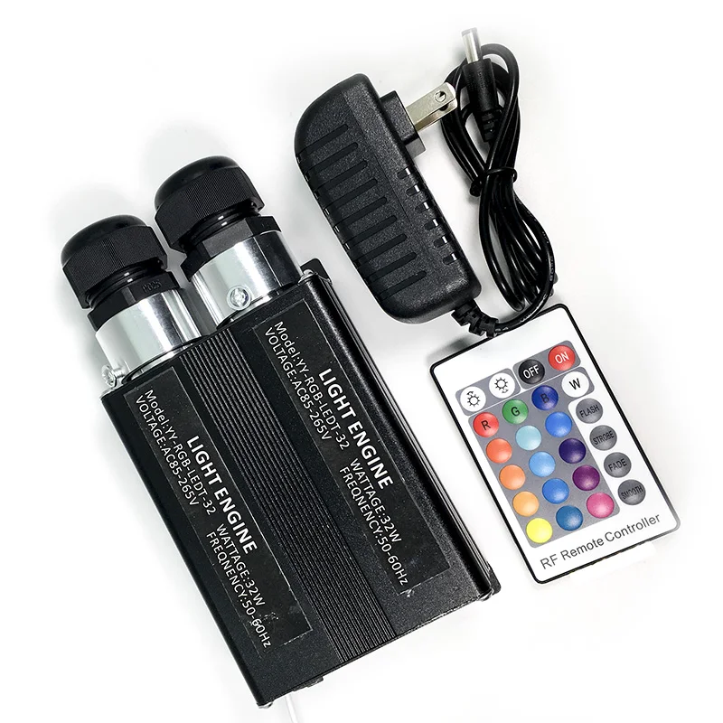

RGBW color 32W LED fiber optical light engine Source