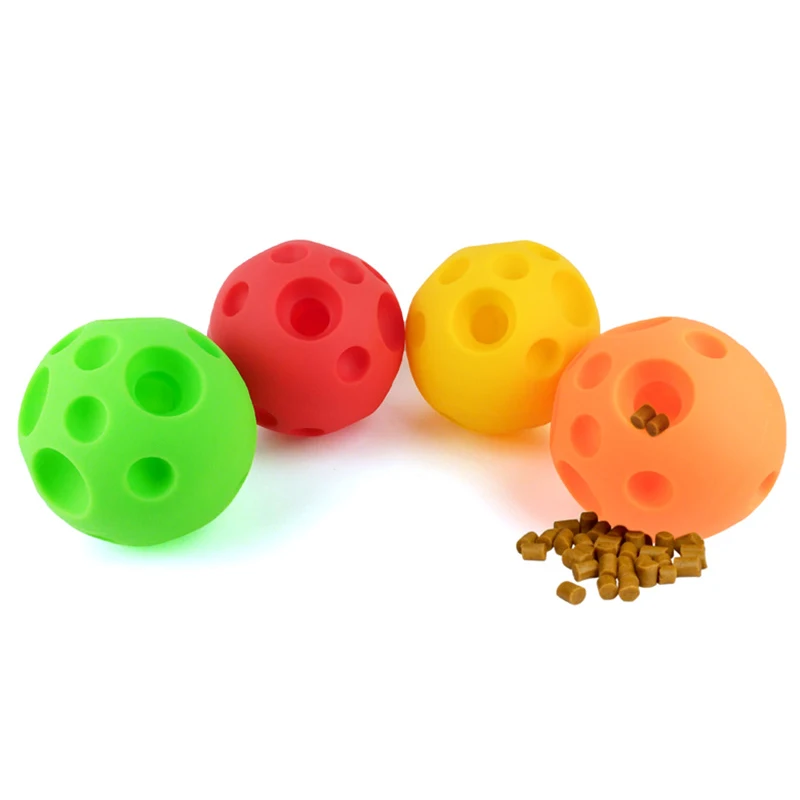 

2021 Wholesales 3D Custom Logo Chew Dog Treat Ball Pet Toy Ball Pet Toy Nature, As below
