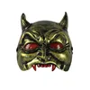 Bronze Devil Party halloween half face mask for child