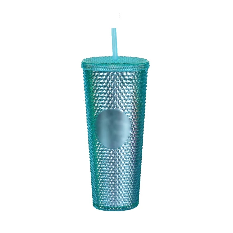 

Wholesale Plastic Reusable Cups Double Wall Tumbler 16oz 450ML Clear Skinny Acrylic Tumbler with Lids and Straws, Customized color acceptable