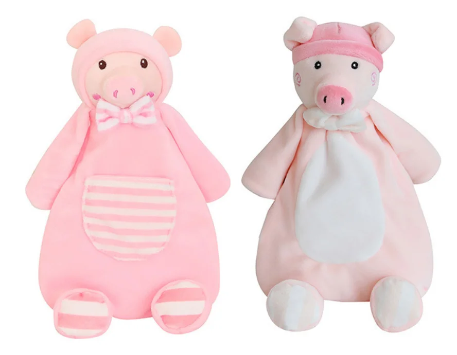 Baby Security Blanket Soft Stuffed Animal Plush Security Blanket