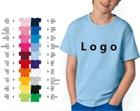 

Custom Print Children T-shirt Wholesale Kids 100% Cotton Tshirt Cheap Boys And Girl Short Sleeve Clothes T Shier With Own Logo