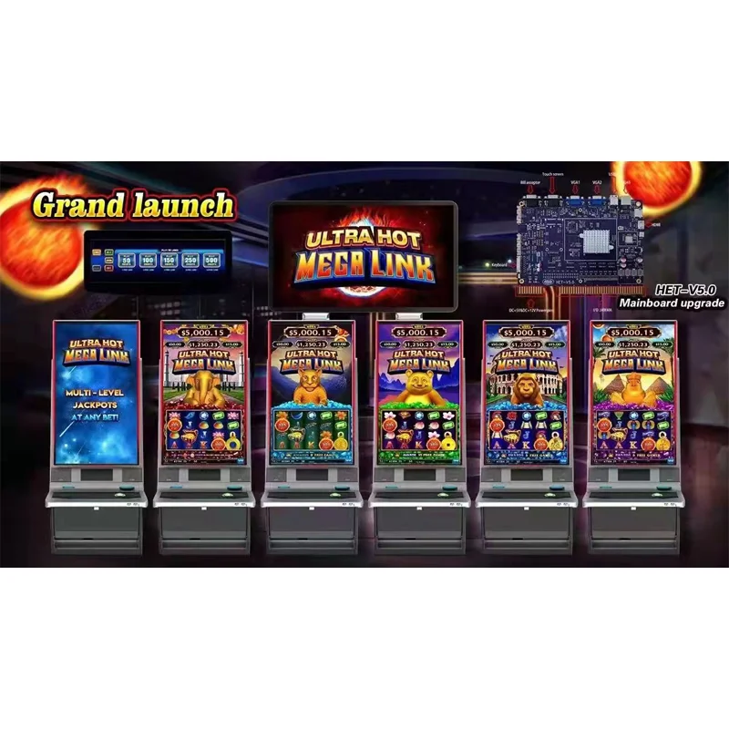 

Top Uelling Ultra hot Mega Link 5 in 1 Slot Machine Game Board/Slot Game Board