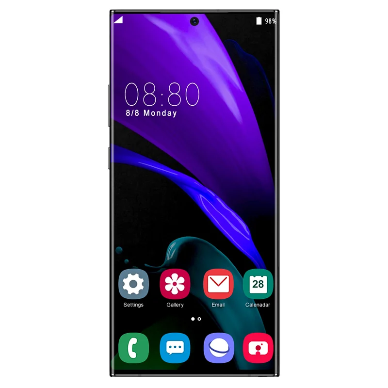 

2021 New 6.8 Inch Android 10.0 phone 12+512GB note20 u with stylus