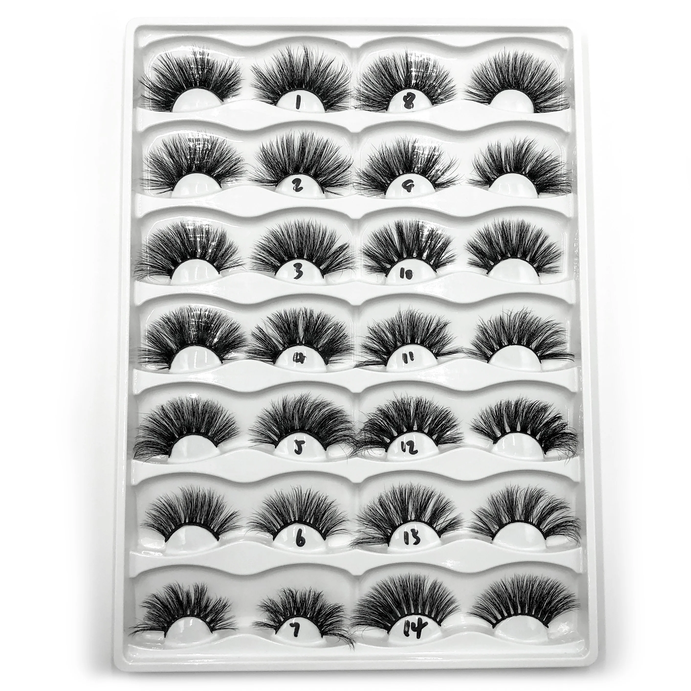 

Handmade mink eyelashes, customizable LOGO and box, are the best-selling new eyelashes of 2021, Black