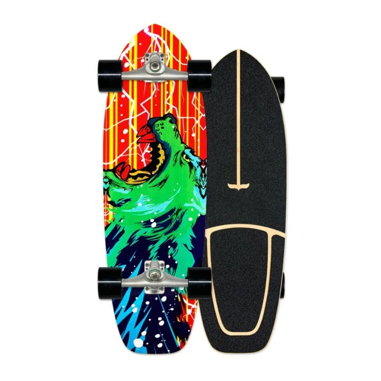 

Geele CX4 2021 Hot Sale Caver Surf Skate Skateboard Slide Analog Surfboard With Nice Price
