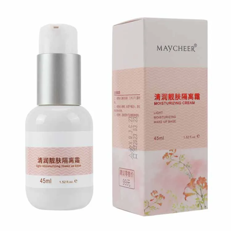 

Face Brighten Smooth Skin Sunscreen Cream Base Makeup Whitening Cream