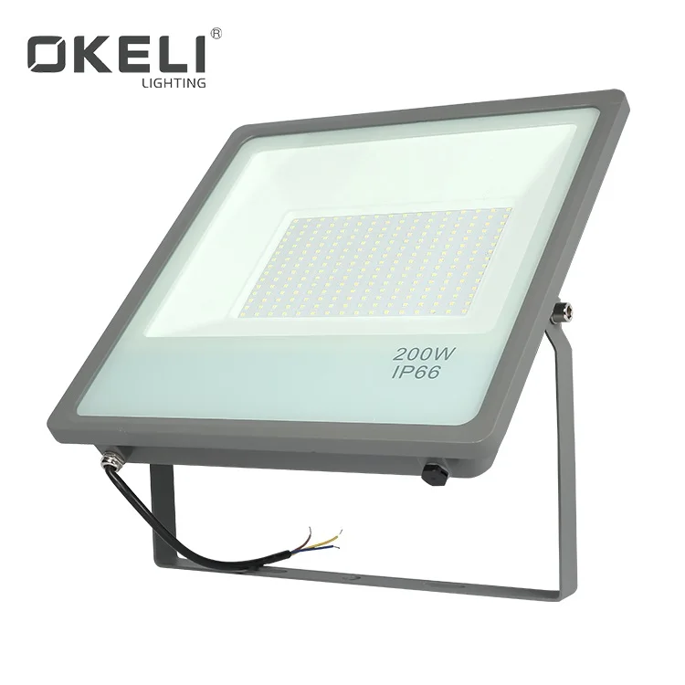 OKELI High quality good price ip66 waterproof outdoor 30w 50w 100w 150w 200w led flood lamp