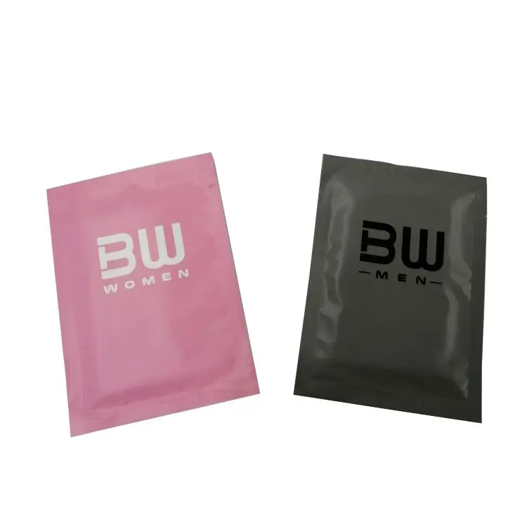 Private individual wrapped toilet wipes 100% biodegradable flushable wipes