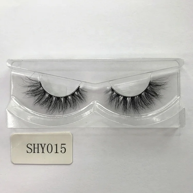 

Wholesale Hand Made l Eyelashes Mink Natural Black 3D Mink Eyelashes in stock