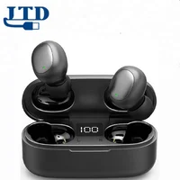 

Amazon Hot Selling LED Battery Display TWS Wireless Earphones 3300mAh Charger for Phone e Deep Bass with CVC6.0