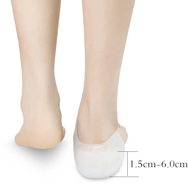 

2020 Silicone Popular Invisible Height Increased Insoles for Shoes
