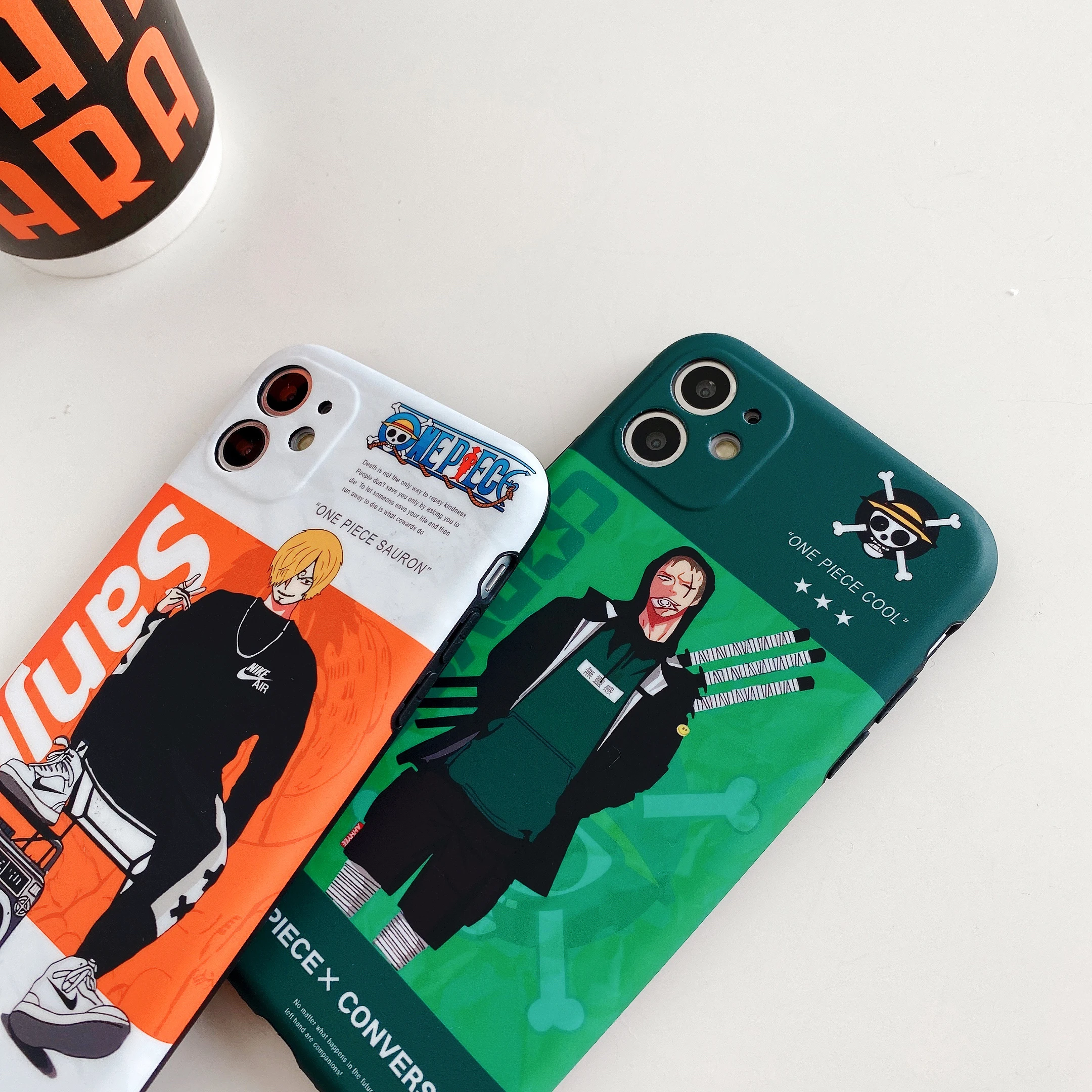 2020 New One Piece International Tide Brand IMD Silicone Phone Case Cover For iPhone 11 XR XS MAX SE2020 8 Plus XS Phone Cover