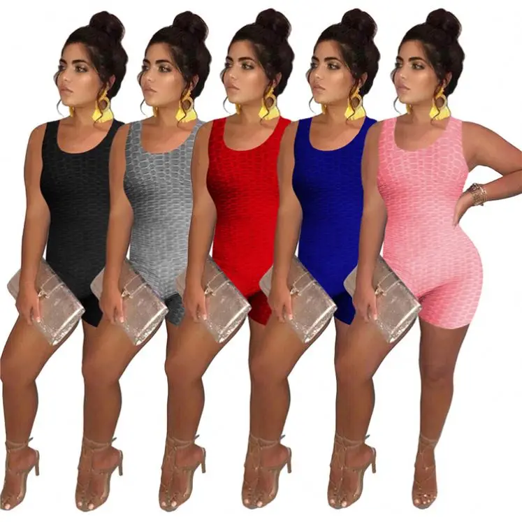 

2021 new arrival Women Clothing 2021 Women One Piece Jumpsuits And Rompers MOEN Suspender Summer conjunto de ropa mujer