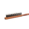 Professional Salon Teasing Back Hair Brushes Wood Slim Line Comb Hairbrush Extension Hairdressing Styling Tools DIY Kit 1 PCS