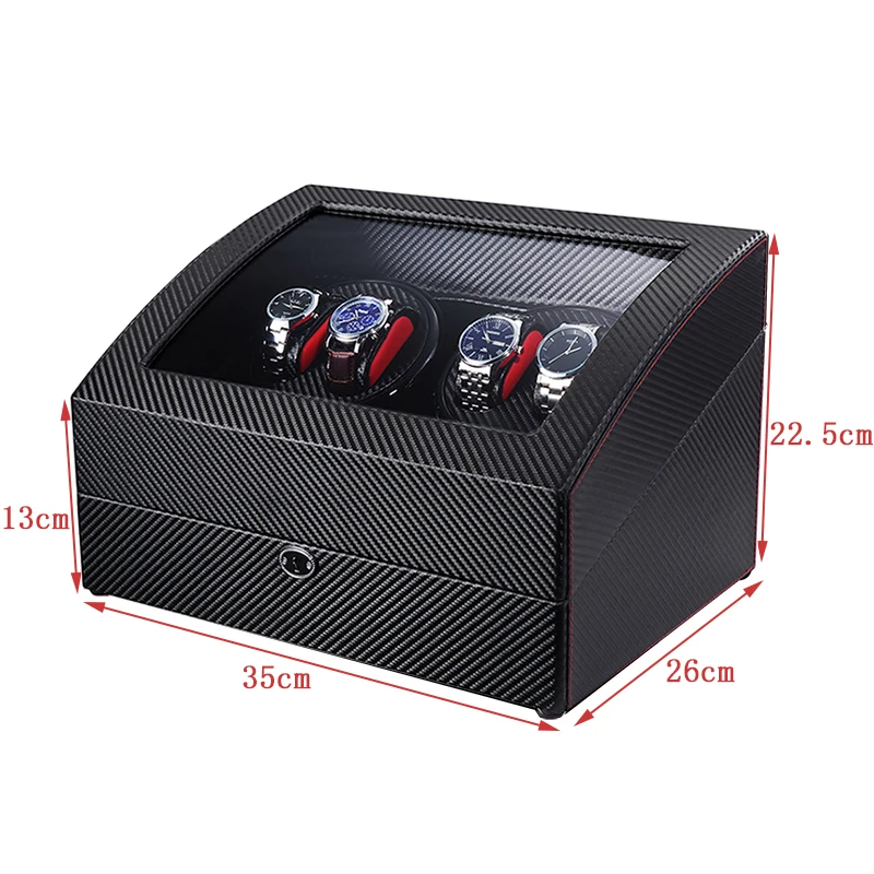 

German quality box watch personalized wood watch box with led