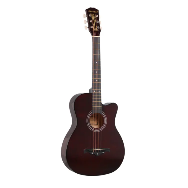 

Guitar 38-inch folk beginners beginners practice student guitar, Picture