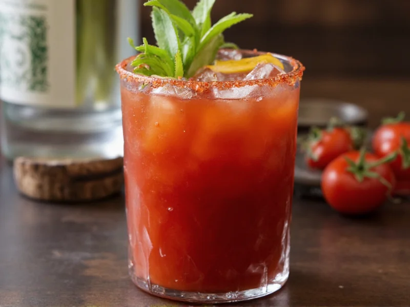 Vodka to Bloody Mary Mix Ratio: Perfect Proportions