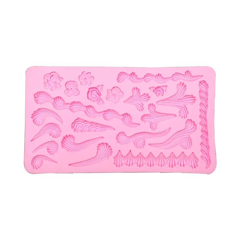 

Diy Petal Patterned Cake Moulds Silicone Fondant Mold for Baking Pastry Cake Tools Bakeware Mould Making 3d Crafts Molds