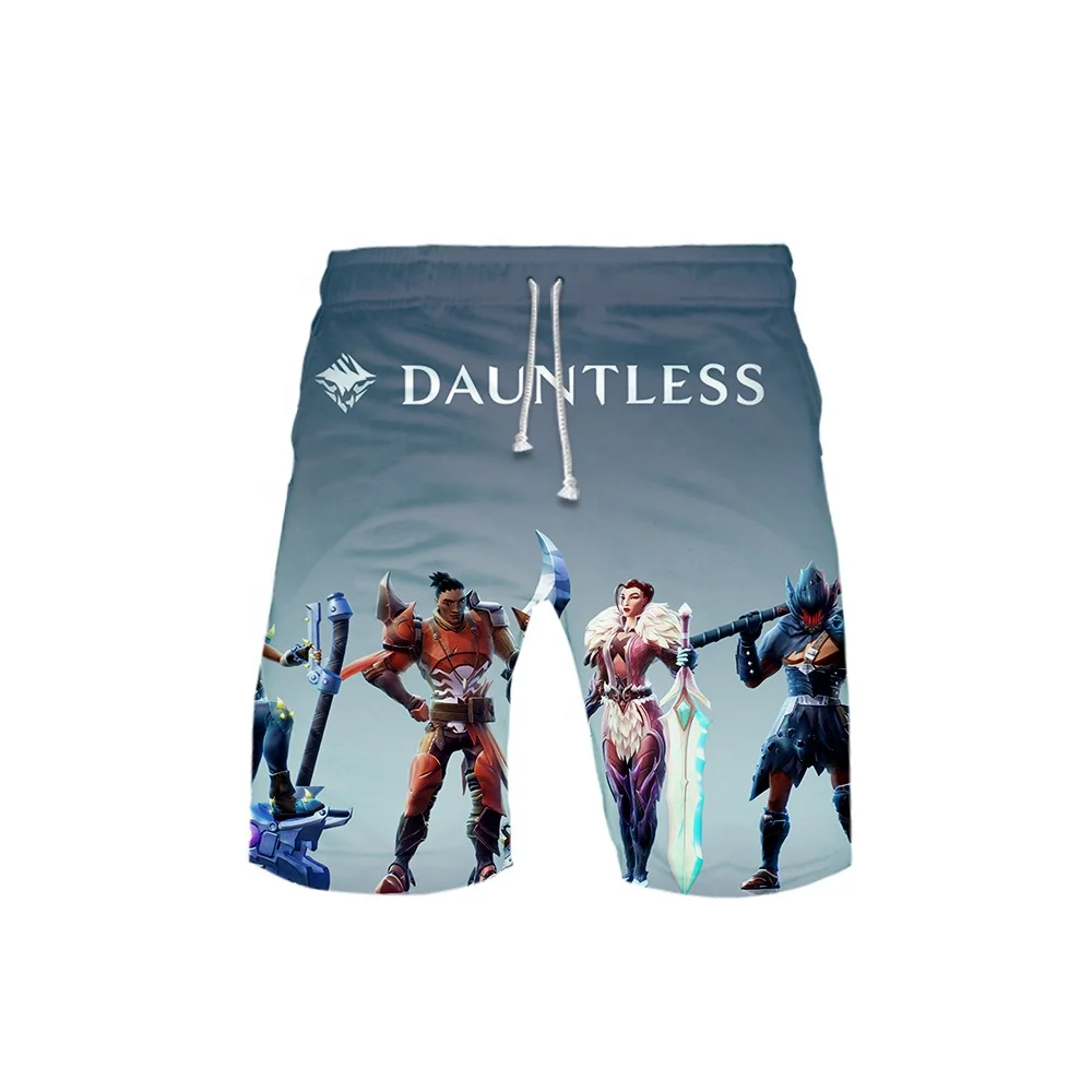

New Designs top sale 3d printed men's dauntless short wholesale stock no moq printed dauntless short supplier from China, Customized colors