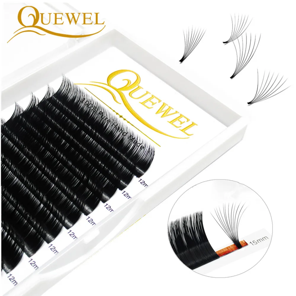 

Automatic Flowering Easy Fan Lash Extensions, Custom Private Label Eyelash Extension, Wholesale Volume Eyelash Trays, Natural black