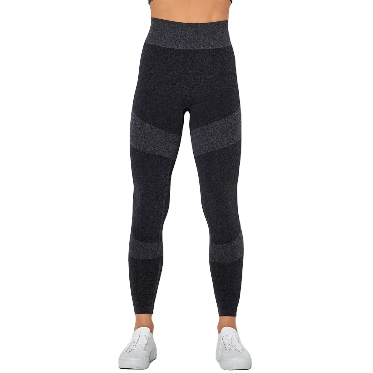 

Fashion New Style Black High Waisted Tight Seamless Yoga Leggings For Women, Customized colors