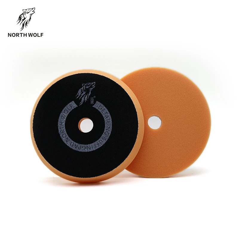 
Wholesale Car Polishing Pad North Wolf Car Detailing Products DA Foam Buffing Pad 5 PACK 
