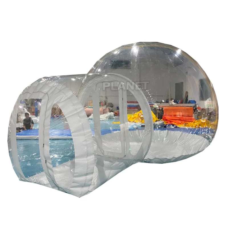 

Commercial Advertising Inflatable Crystal Bubble Tent Outdoor Clear Inflatable Transparent Camping Bubble Tent Hotel For Sale
