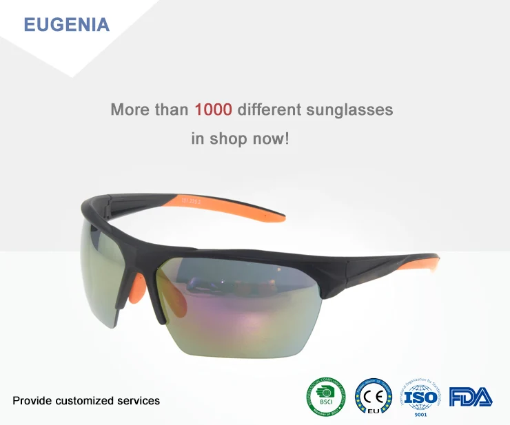 EUGENIA 2020 New Small Batch Reservation Personality Men Sports Sunglasses