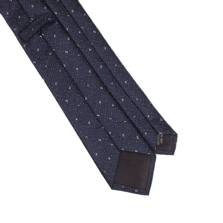 
High Quality Fashion Pattern Necktie Custom Woven Polyester Men Necktie 