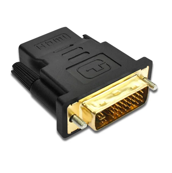 

High quality cheap price Gold plated HDMI to DVI 24+1/24+5 adapter DVI 24+1/24+5 to HDMI adapter converter, Black