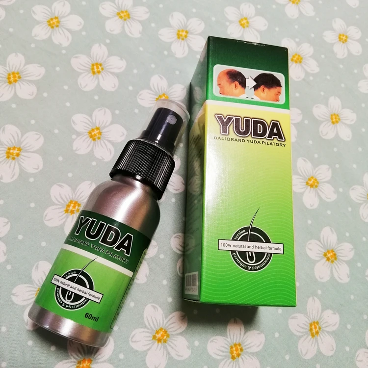 

YUDA organic 100% natural fast hair growth spray for scalp massage anti hair loss make hair regrowth 60ml