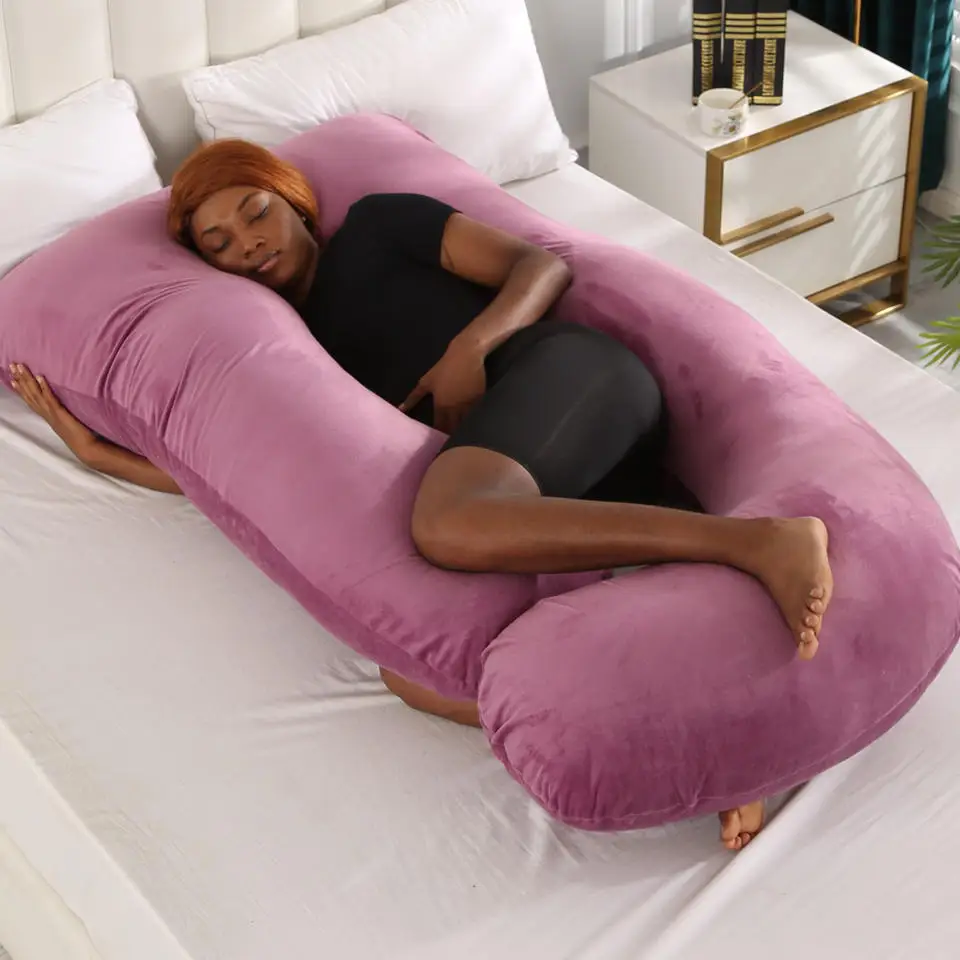 

Wholesale relieve stress full Body Pregnancy Pillow U shape maternity Pillow