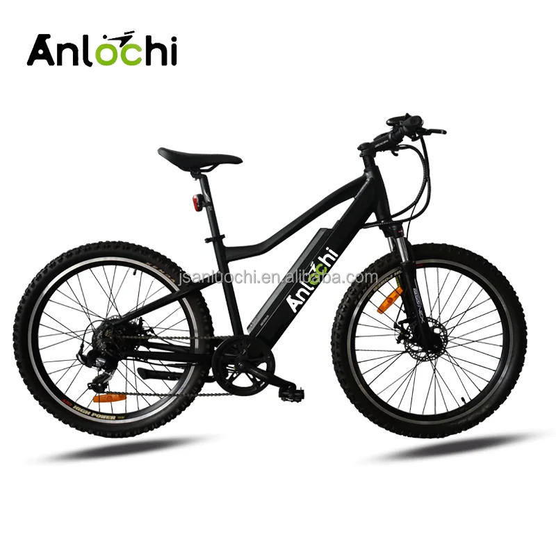 

ANLOCHI professional 26" half hidden lithium battery long range e bicycle hub motor electric bike bicycles for sale