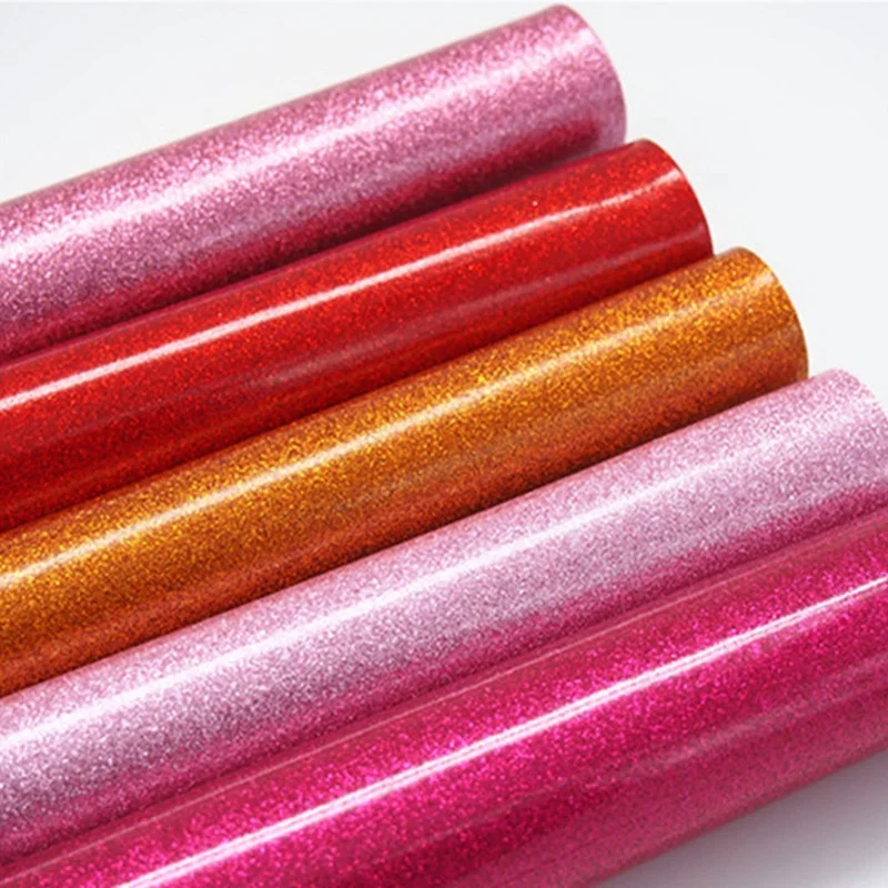 
(BY1006) Bags Shoes Bows DIY Sewing Material 0.6mm PU Leather Canvas Glitter Vinyl Fabric 