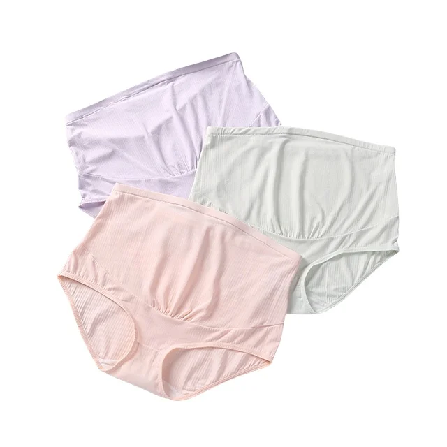 

Wholesale High Quality modal High Waist Cotton Maternity Panties Pregnant woman Underwear Women's Panties