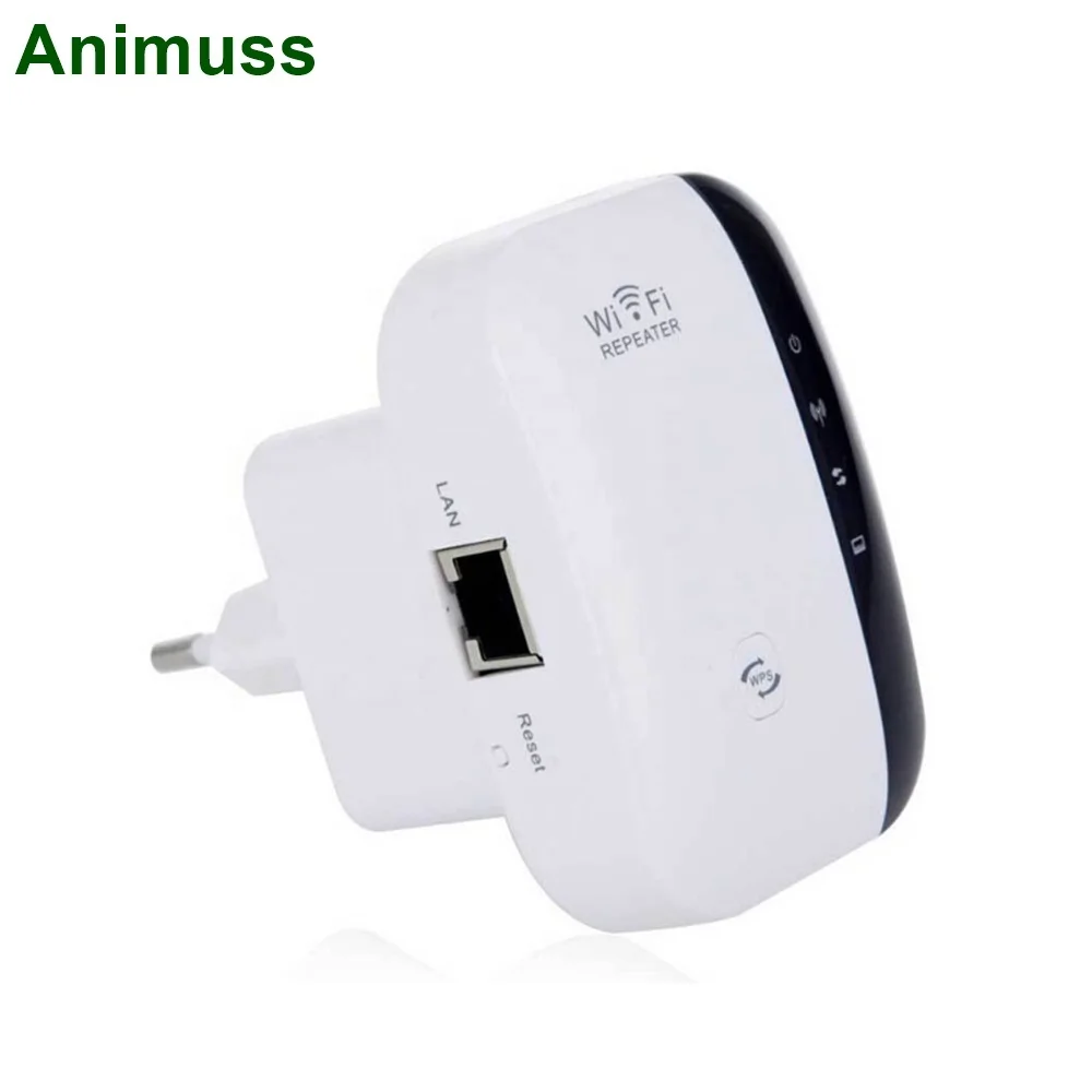 300M Wireless-N 802.11n//b//g 2dBi Wifi Repeater Signal Extender for Phone PC etc.