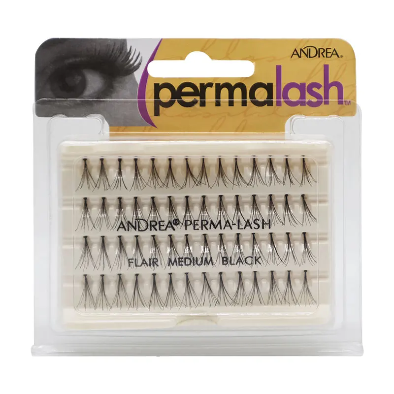 

Andrea Permalash Premade Volume Fans Eye Lashes Extensions Individual False Eyelashes Makeup Fake Lashes, Black