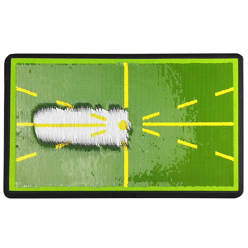 Golf Training Mat Premium Swing Training Mat for Analyzing Swing Path and Ball Impact