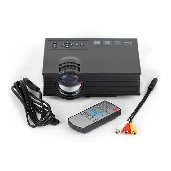 
UNIC UC40+ mini led projector 3D 1080p home theatre beamer multimedia video mini digital projector 