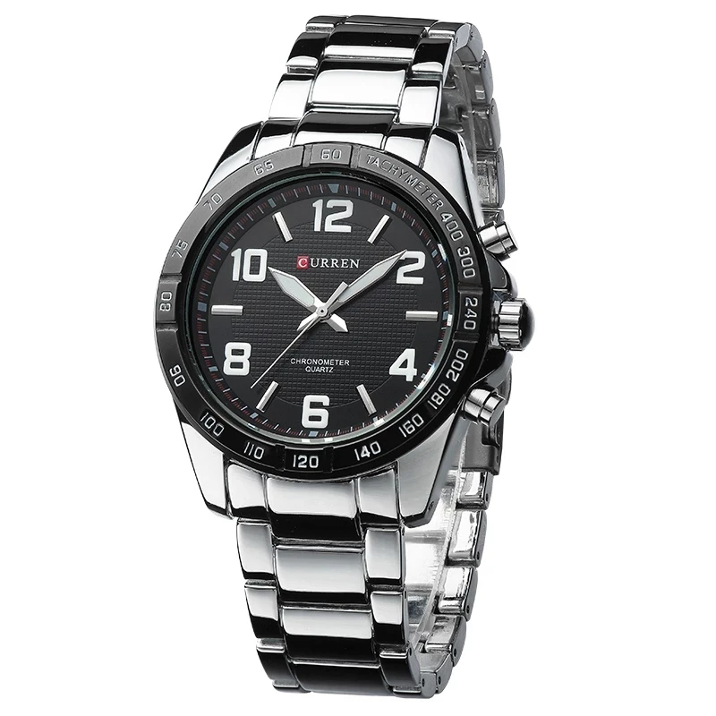 

CURREN 8107 2021 new fashion Curren brand design business is currently the male clock leisure stainless steel luxury wrist watch